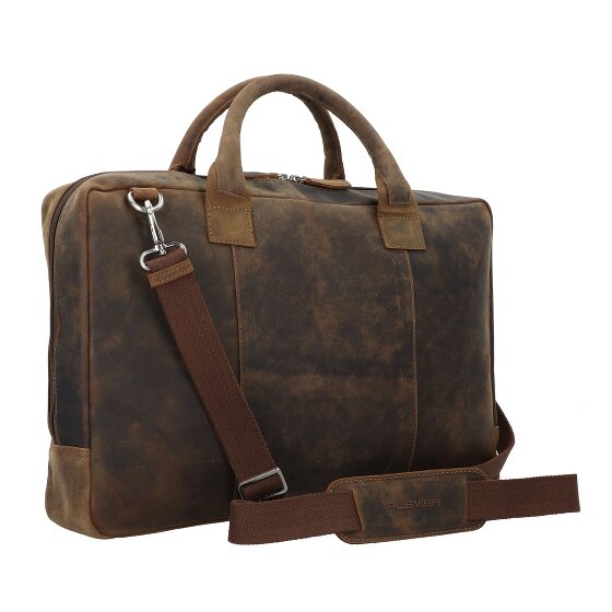 Plevier Retro Adler Aktentasche Leder 42 cm Laptopfach