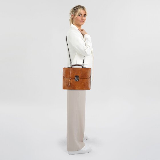Castelijn & Beerens Rien Aktentasche RFID Leder 39,5 cm Laptopfach