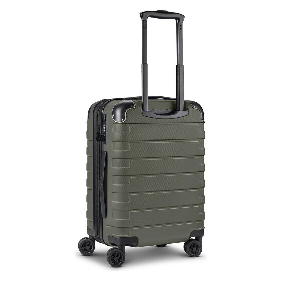 Tonino Lamborghini Milano 4 Rollen Kabinentrolley S 54 cm mit Dehnfalte