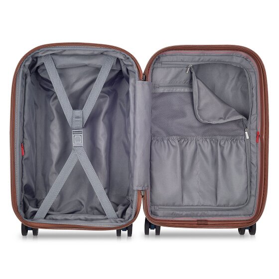 Delsey Paris Carrousel 4 Rollen Kabinentrolley 55 cm mit Dehnfalte