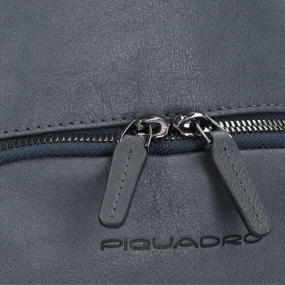 Piquadro Black Square Umhängetasche Leder 20 cm