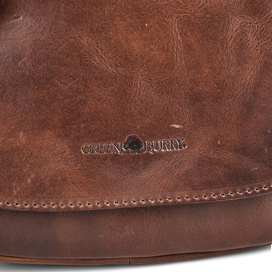 Greenburry Newport Schultertasche Leder 20 cm