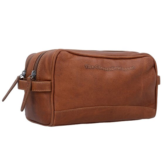 The Chesterfield Brand Wax Pull Up Kulturbeutel Leder 24 cm