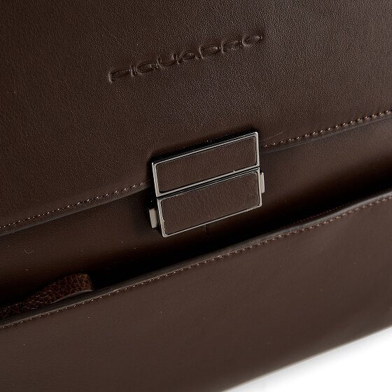 Piquadro Aktentasche Leder 42 cm Laptopfach