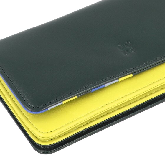 DuDu Canarie Geldbörse RFID Schutz Leder 17.5 cm
