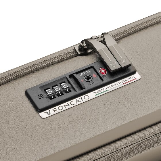 Roncato Florence 4 Rollen Kabinentrolley 55 cm Laptopfach mit Dehnfalte