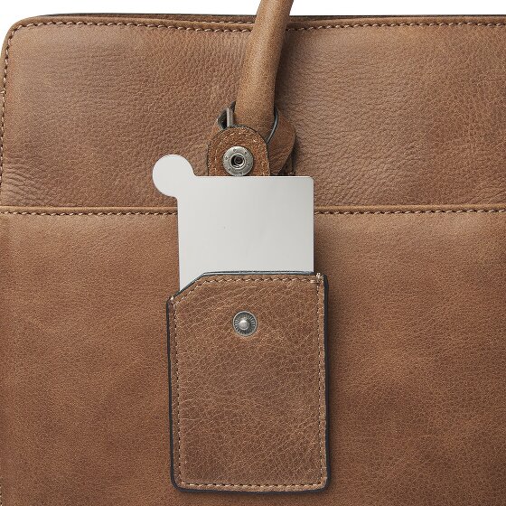 Castelijn & Beerens Carisma Shopper Tasche RFID Schutz Leder 41 cm Laptopfach
