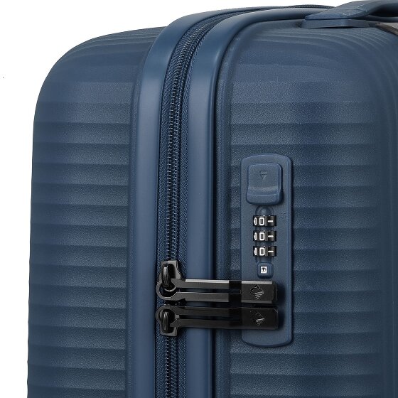 Travelite Air Stripe 4 Rollen Kabinentrolley S 55 cm