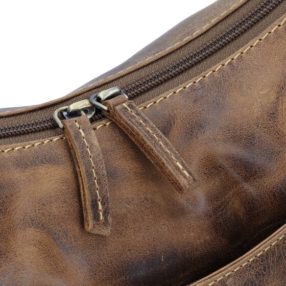 Greenburry Vintage Umhängetasche Leder 30 cm