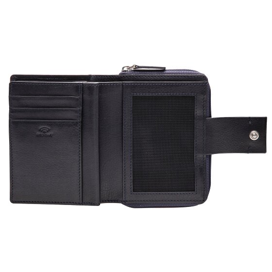 Maître Henau Diethilde Geldbörse RFID Schutz Leder 12.5 cm