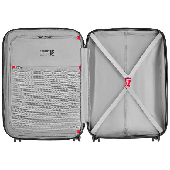 Wenger Prymo 4 Rollen Trolley M 65 cm mit Dehnfalte