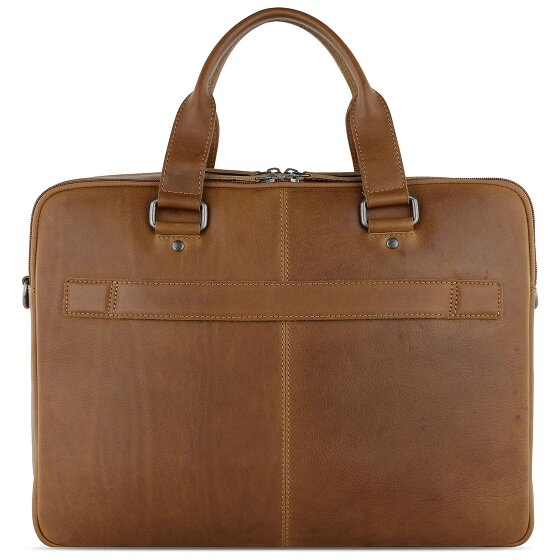Klondike 1896 Gold Brain Aktentasche Leder 35 cm Laptopfach