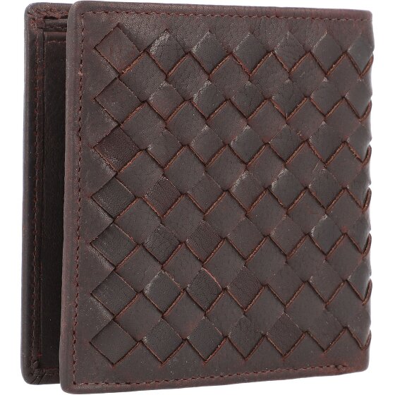 bugatti Woven Geldbörse Leder 11 cm