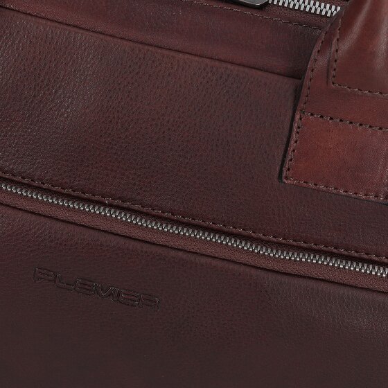 Plevier Vintage Larry Aktentasche Leder 40 cm Laptopfach