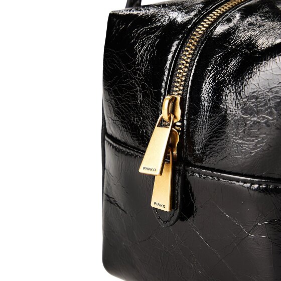 PINKO Cubic Mini Bag Schultertasche Leder 16 cm