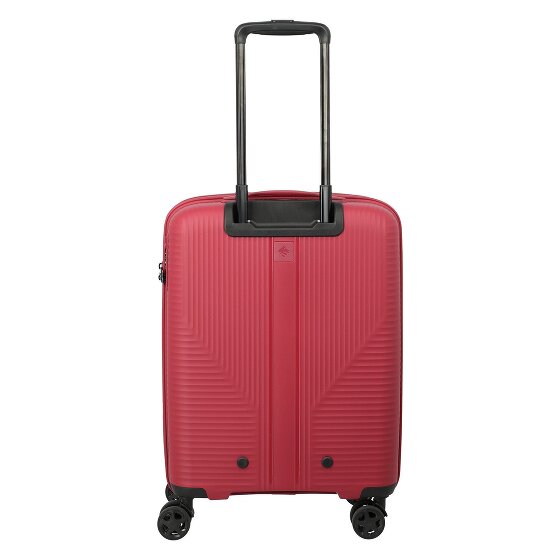 Travelite Air Stripe 4 Rollen Kabinentrolley S 55 cm mit Dehnfalte