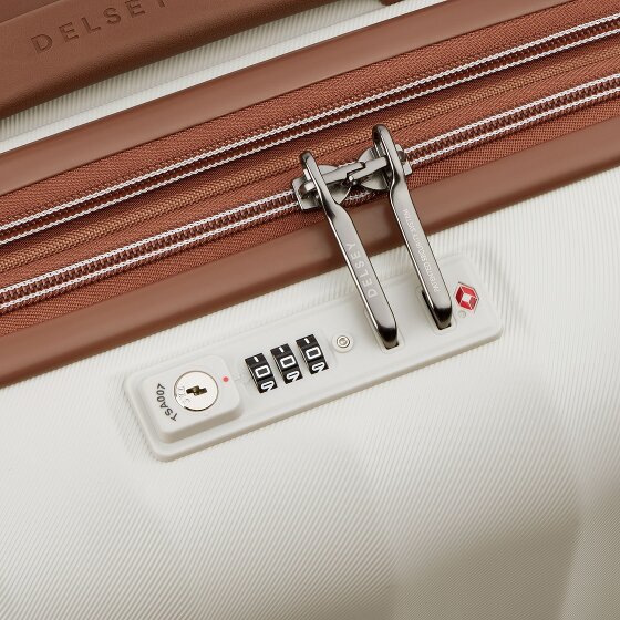 Delsey Paris Carrousel 2 4 Rollen Kabinentrolley 55 cm mit Dehnfalte