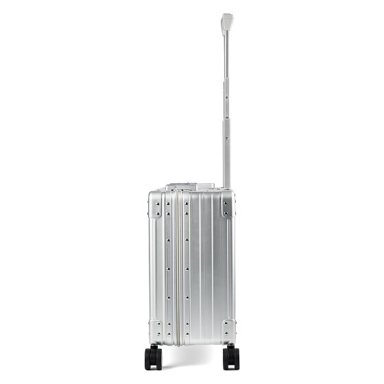 Aleon Deluxe 4-Rollen Businesstrolley Aluminium 45 cm