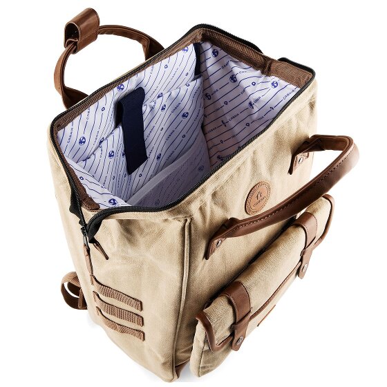 Cabaia Adventurer Waxed Cotton medium Daypack 41 cm Laptopfach