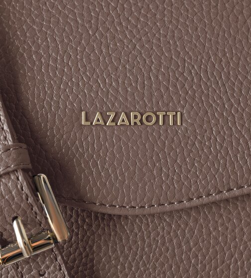 Lazarotti Bologna Leather Crossbody Umhängetasche Leder 22 cm