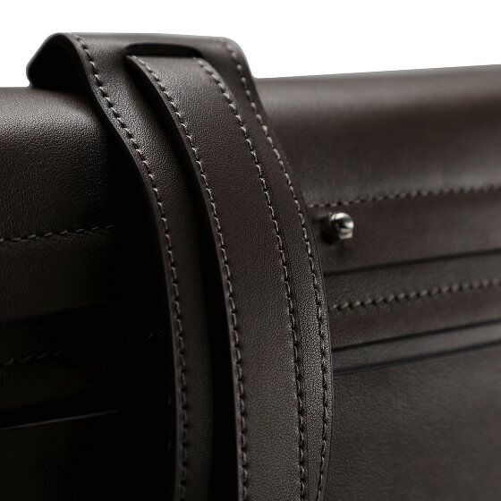 PINKO Saddle Umhängetasche Leder 24 cm