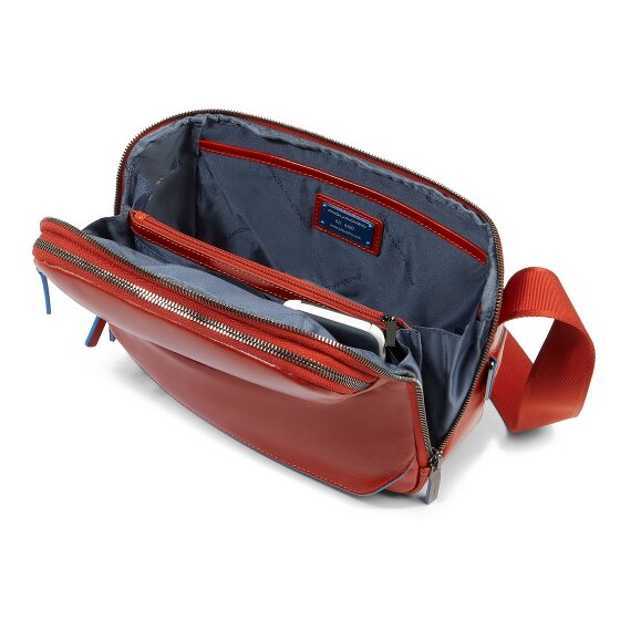 Piquadro Blue Square Umhängetasche Leder 27 cm