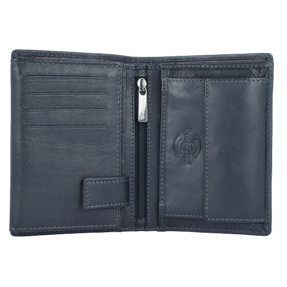 Greenland Nature Black Nappa Geldbörse RFID 9,5 cm