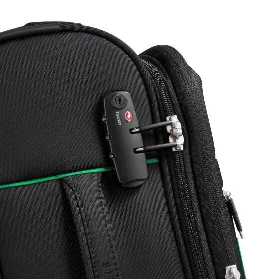 Delsey Paris x Colors Benetton Color Block 4-Rollen Kabinentrolley 55 cm mit Dehnfalte