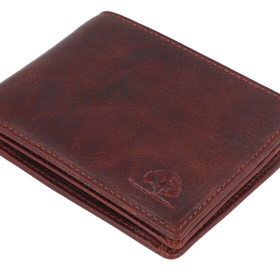 Greenburry Rugged Geldbörse RFID Schutz Leder 12.5 cm
