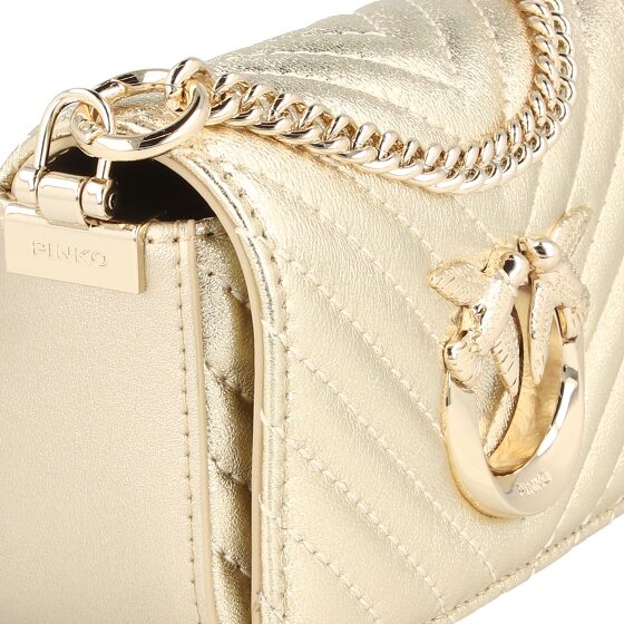 PINKO Love Click Micro Mini Bag Handtasche Leder 13 cm