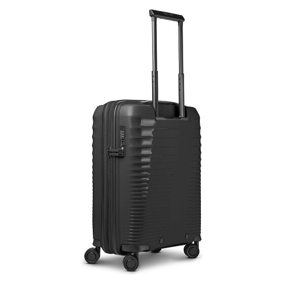 Farmhood Eco Edition 4 Rollen Kabinentrolley 55 cm mit Dehnfalte