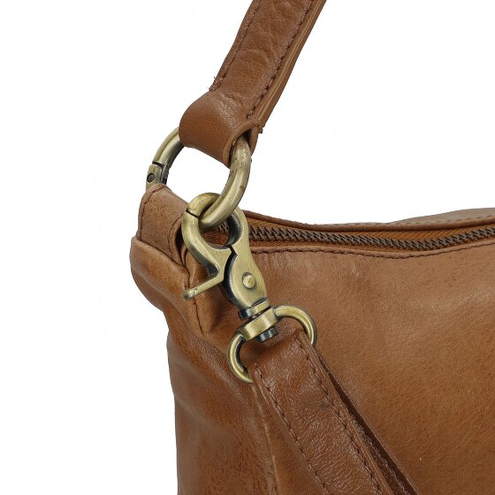 Burkely Natural Norah Schultertasche Leder 32 cm