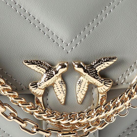 PINKO Love One Mini Umhängetasche Leder 20.5 cm