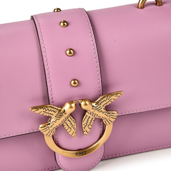 PINKO Love One Umhängetasche Leder 21 cm