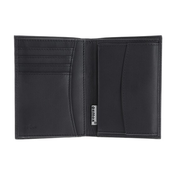 oxmox Leather Geldbörse RFID Schutz Leder 13 cm