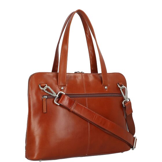 Leonhard Heyden Cambridge Schultertasche Leder 41 cm Laptopfach