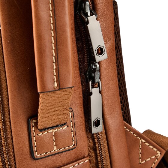 Jekyll & Hide Business-Rucksack RFID Schutz Leder 43 cm Laptopfach