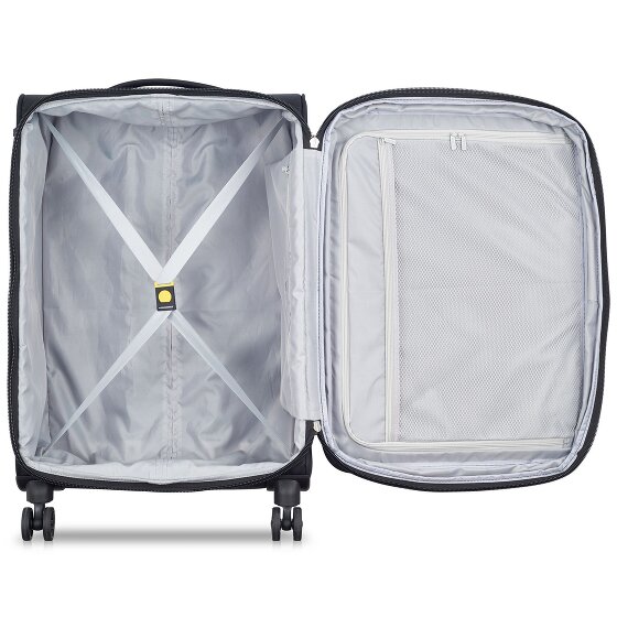 Delsey Paris Pin Up 6 4 Rollen Trolley 69 cm mit Dehnfalte