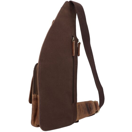 Greenburry Vintage Umhängetasche Leder 20 cm