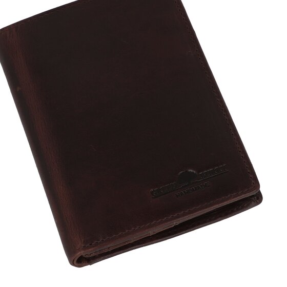 Greenburry Newport Geldbörse RFID Schutz Leder 9 cm