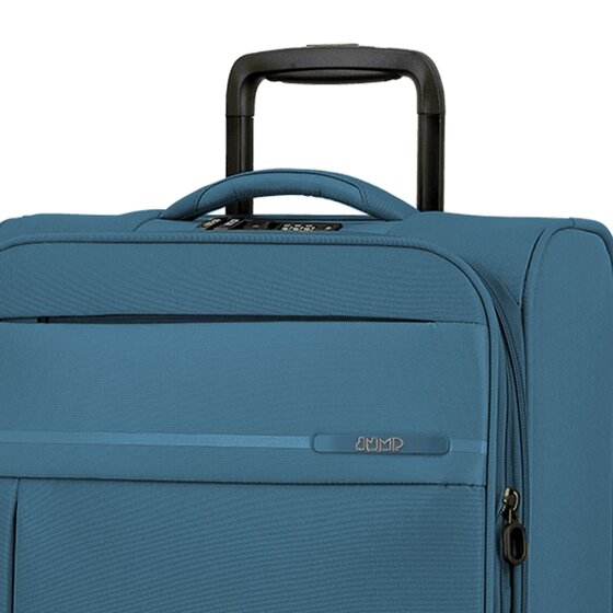 Jump Monthélys 4 Rollen Kabinentrolley 55 cm mit Dehnfalte