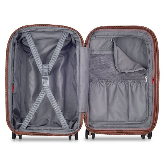 Delsey Paris Carrousel 4 Rollen Kabinentrolley 55 cm mit Dehnfalte