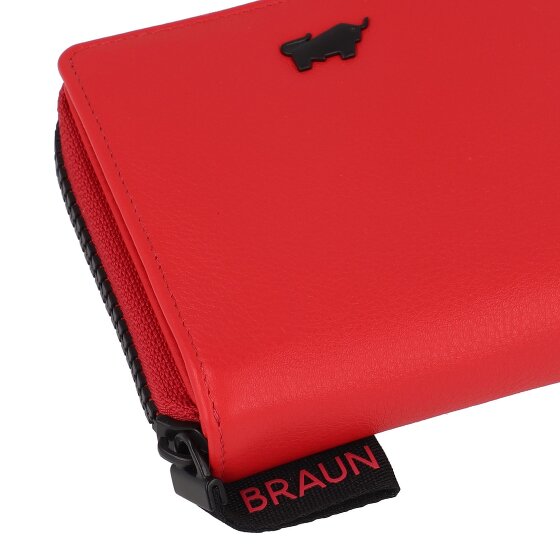 Braun Büffel Capri Geldbörse RFID Schutz Leder 11 cm