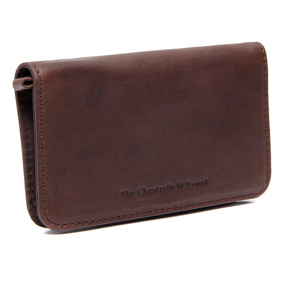The Chesterfield Brand Maplewood Brillenetui Leder 3 cm