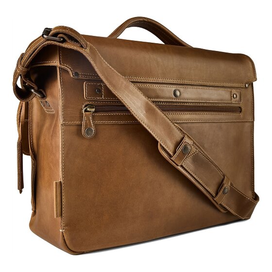 aunts & uncles Heritage Aktentasche Leder 39 cm Laptopfach