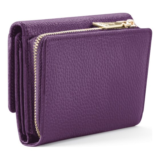 Lazarotti Bologna Leather XL Geldbörse mit Zip-Around Fach Leder 14 cm