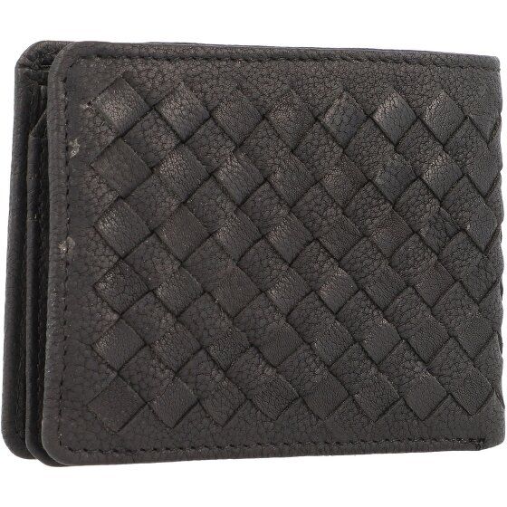 bugatti Woven Geldbörse Leder 11 cm