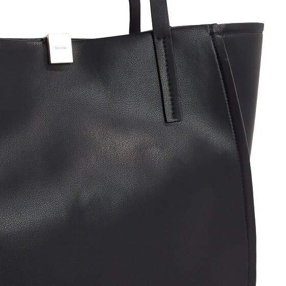 Calvin Klein CK Mixmedia Shopper Tasche Leder 43 cm