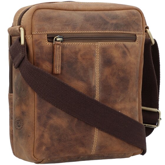 Greenburry Vintage Umhängetasche Leder 20 cm
