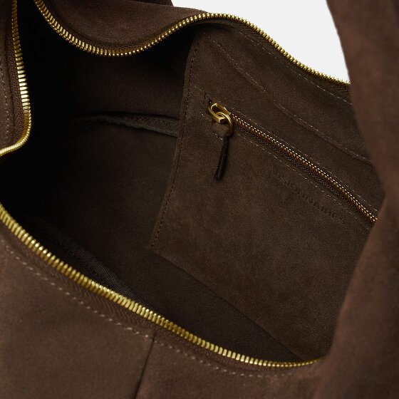 LES VISIONNAIRES Greta Essential Schultertasche Leder 43 cm